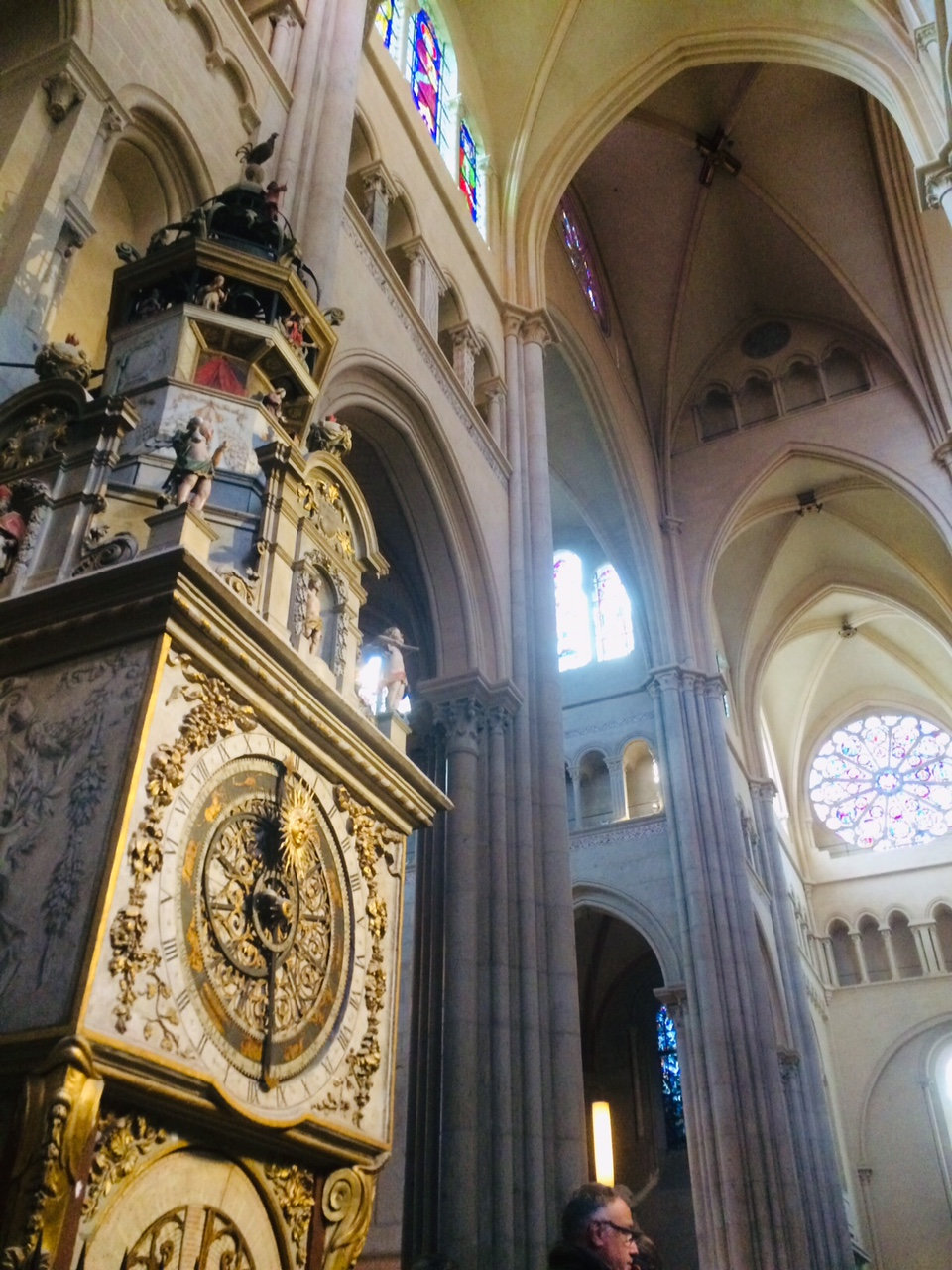 horloge astronomique Lyon cathédrale saint jean