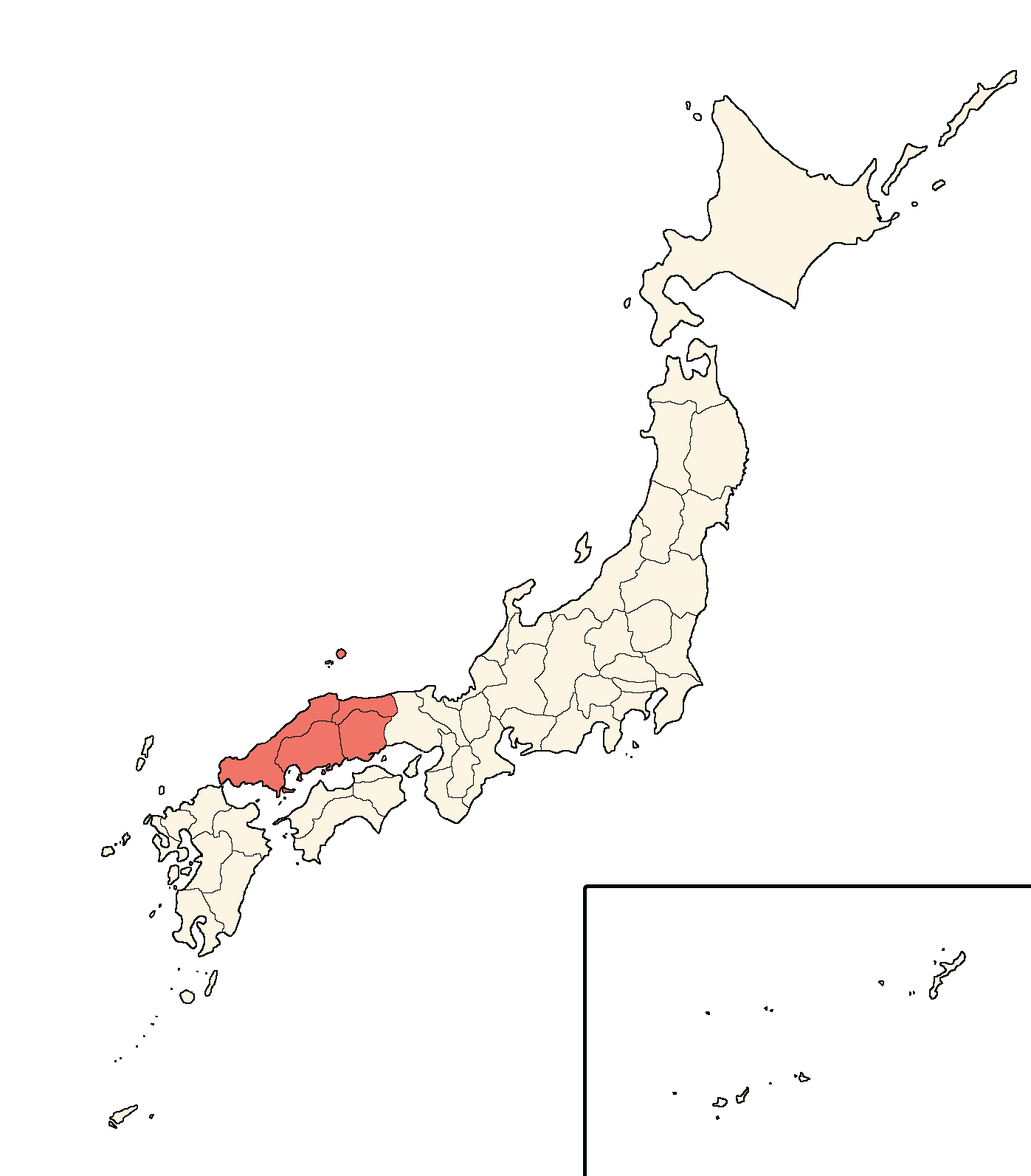 Les provinces du Chūgoku Gte2