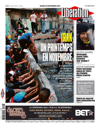 Libération Du Mardi 19 Novembre 2019