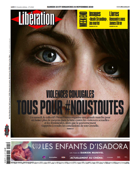 Libération Du Samedi 23  & Dimanche 24 Novembre 2019