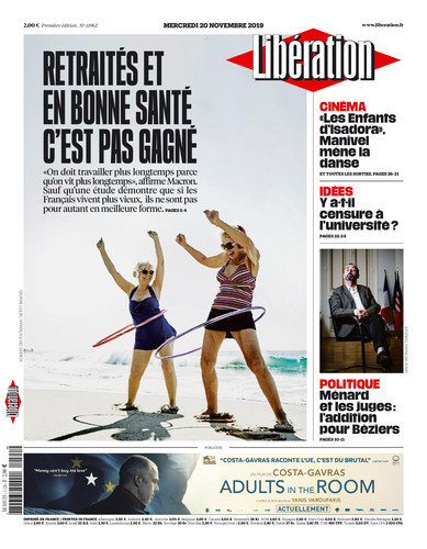 Libération Du Mercredi 20 Novembre 2019