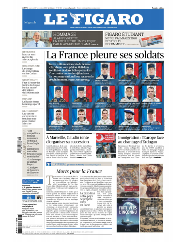 Le Figaro Du Mercredi 27 Novembre 2019