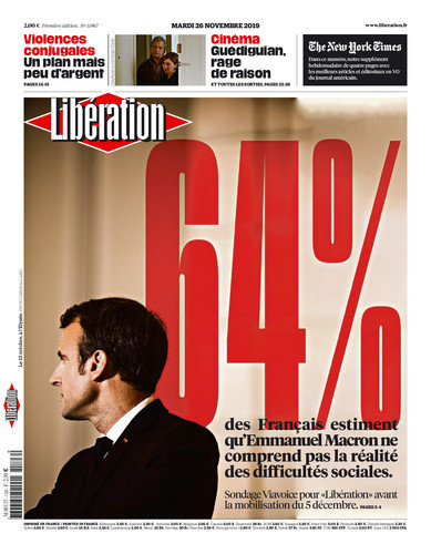 Libération Du Mardi 26 Novembre 2019