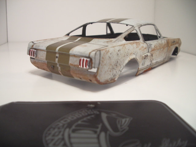 mustang GT-350H 1966 de chez monogram  au 1/24  sortie de l'habandon .  Rsl8