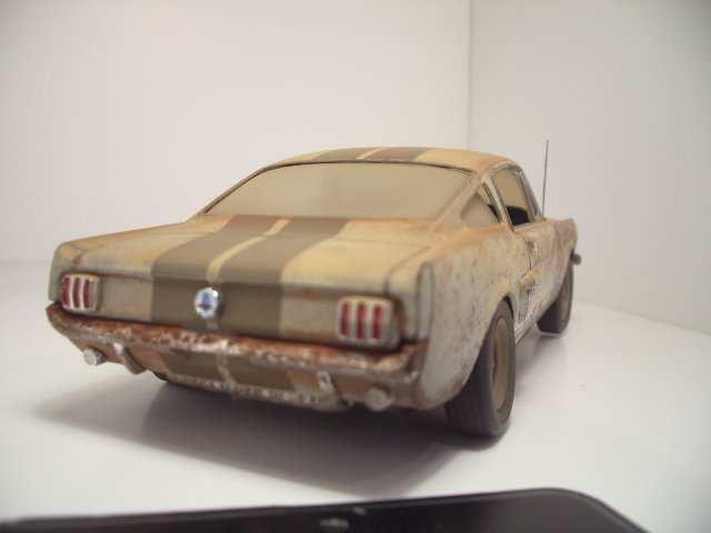 mustang GT-350H 1966 de chez monogram  au 1/24  sortie de l'habandon .  J99y