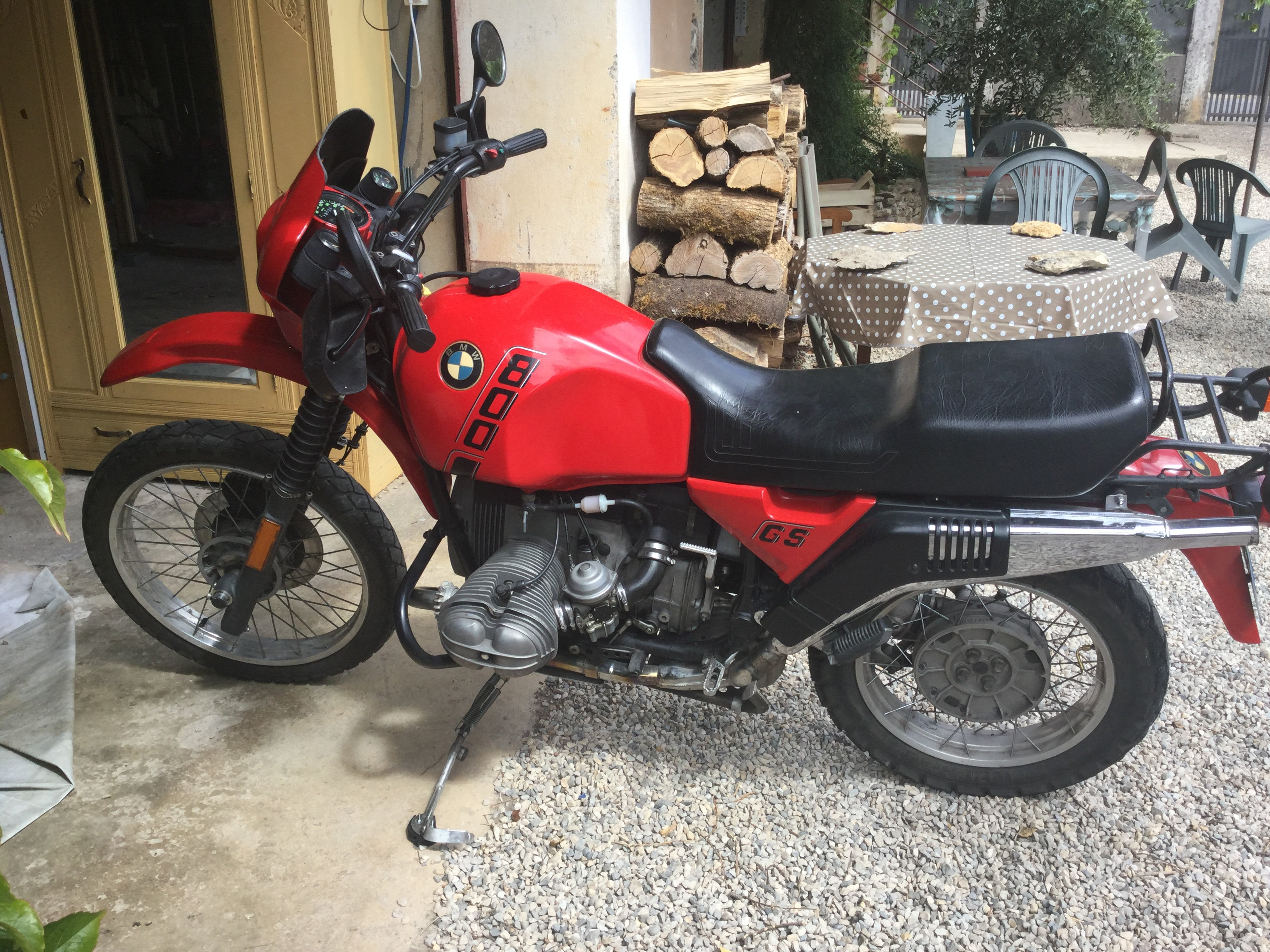 Je vends ma 800 GS....up 3equ