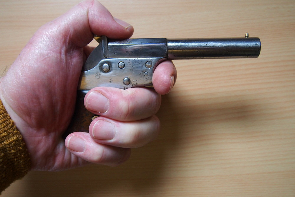 Le pistolet Remington Vest Pocket 5pnh