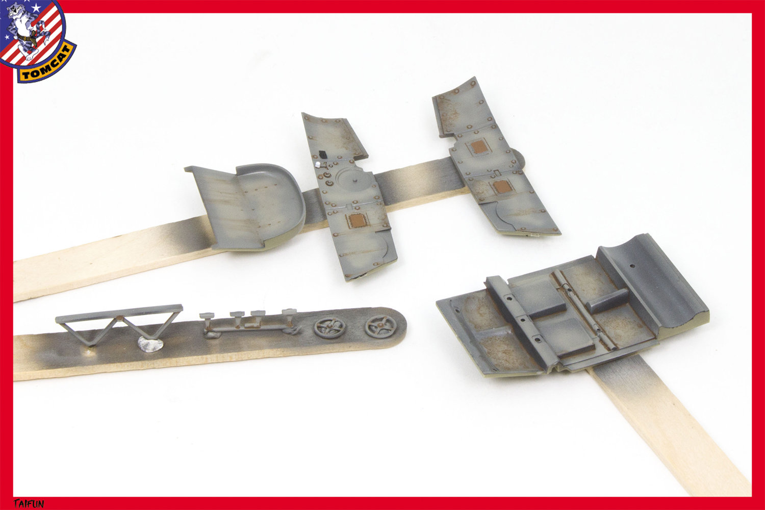 Bf-108 Taifun Eduard 1/48 Fini sur socle 6yjn