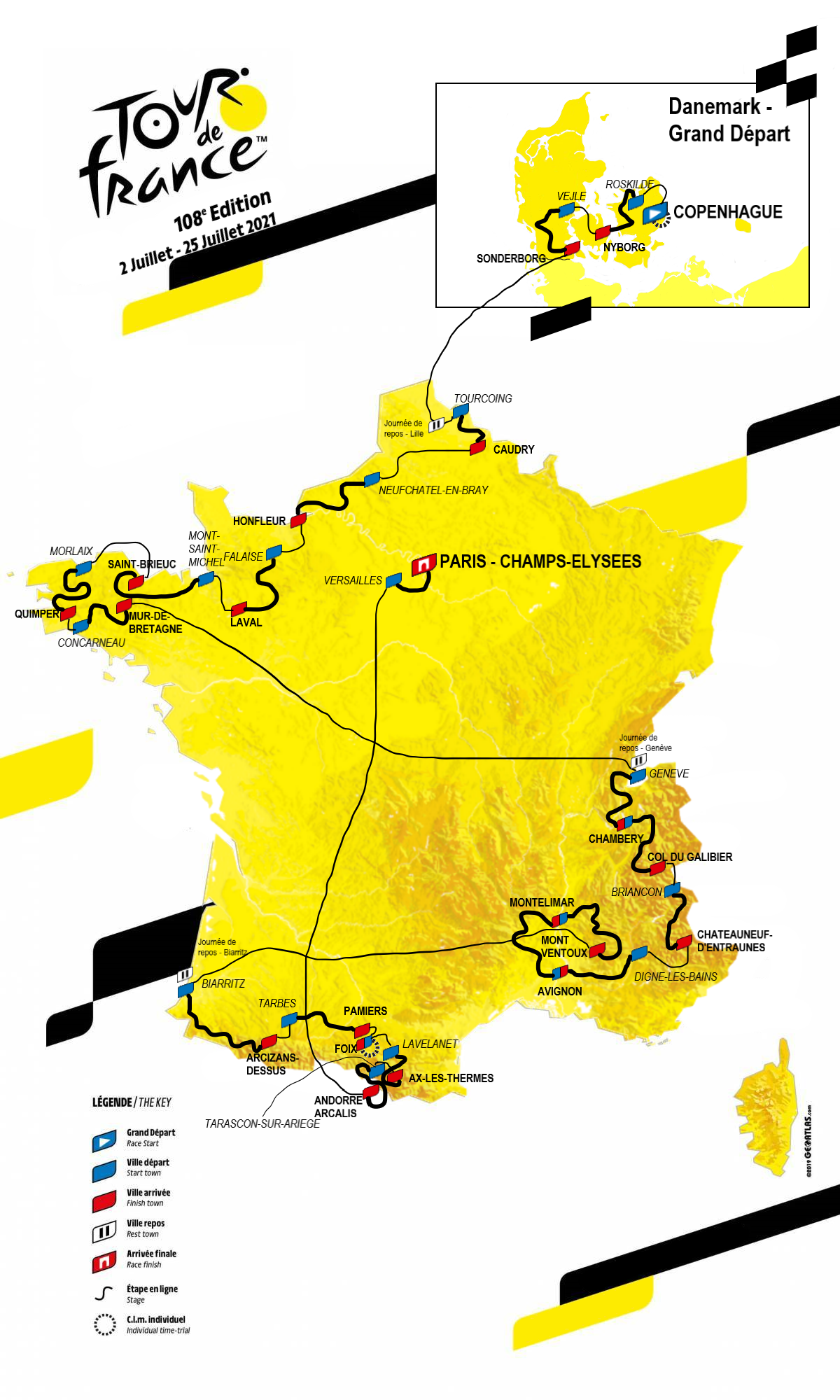 Tour De France Gesamtwertung 2021