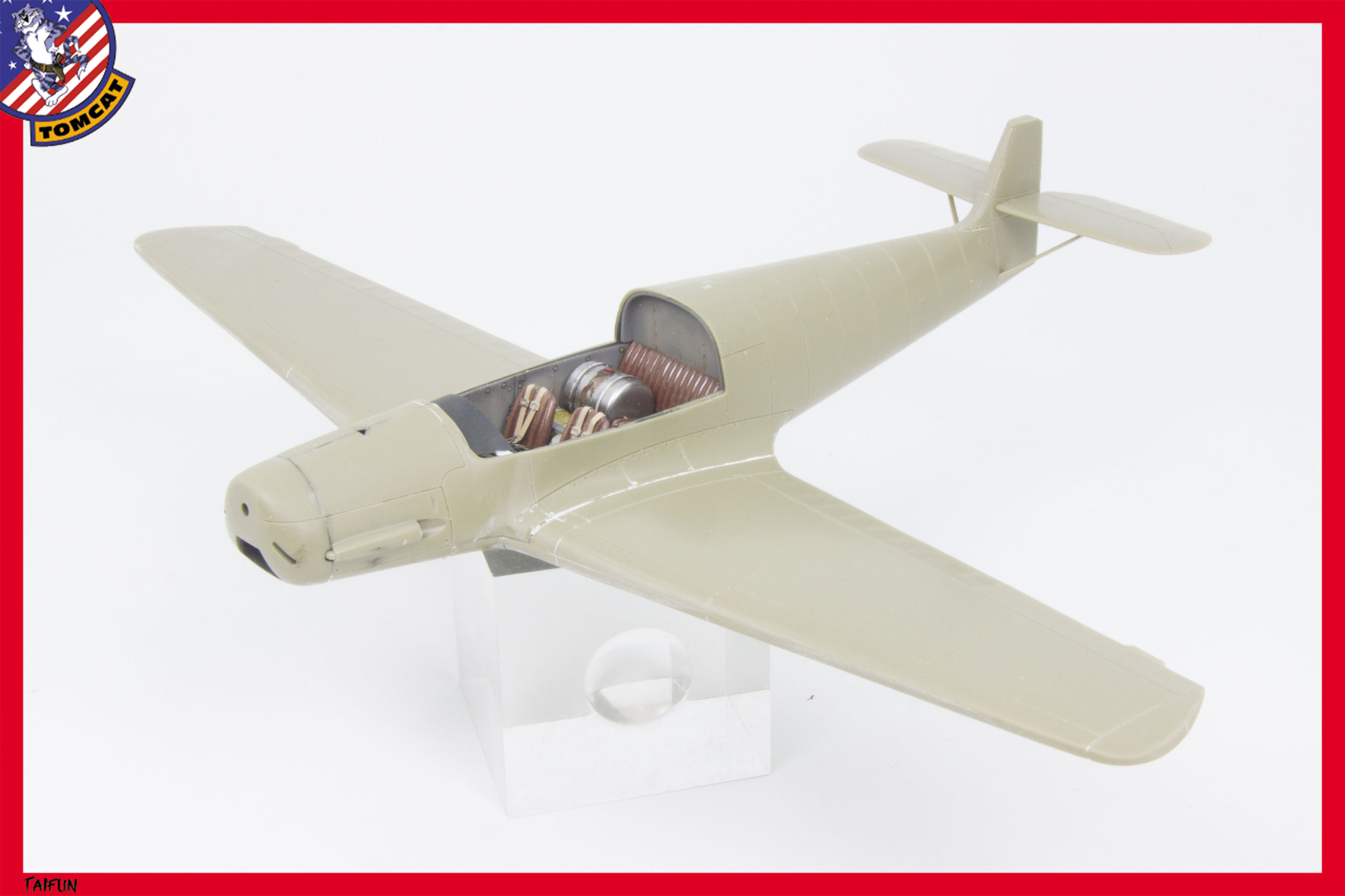 Bf-108 Taifun Eduard 1/48 Fini sur socle 3wiw