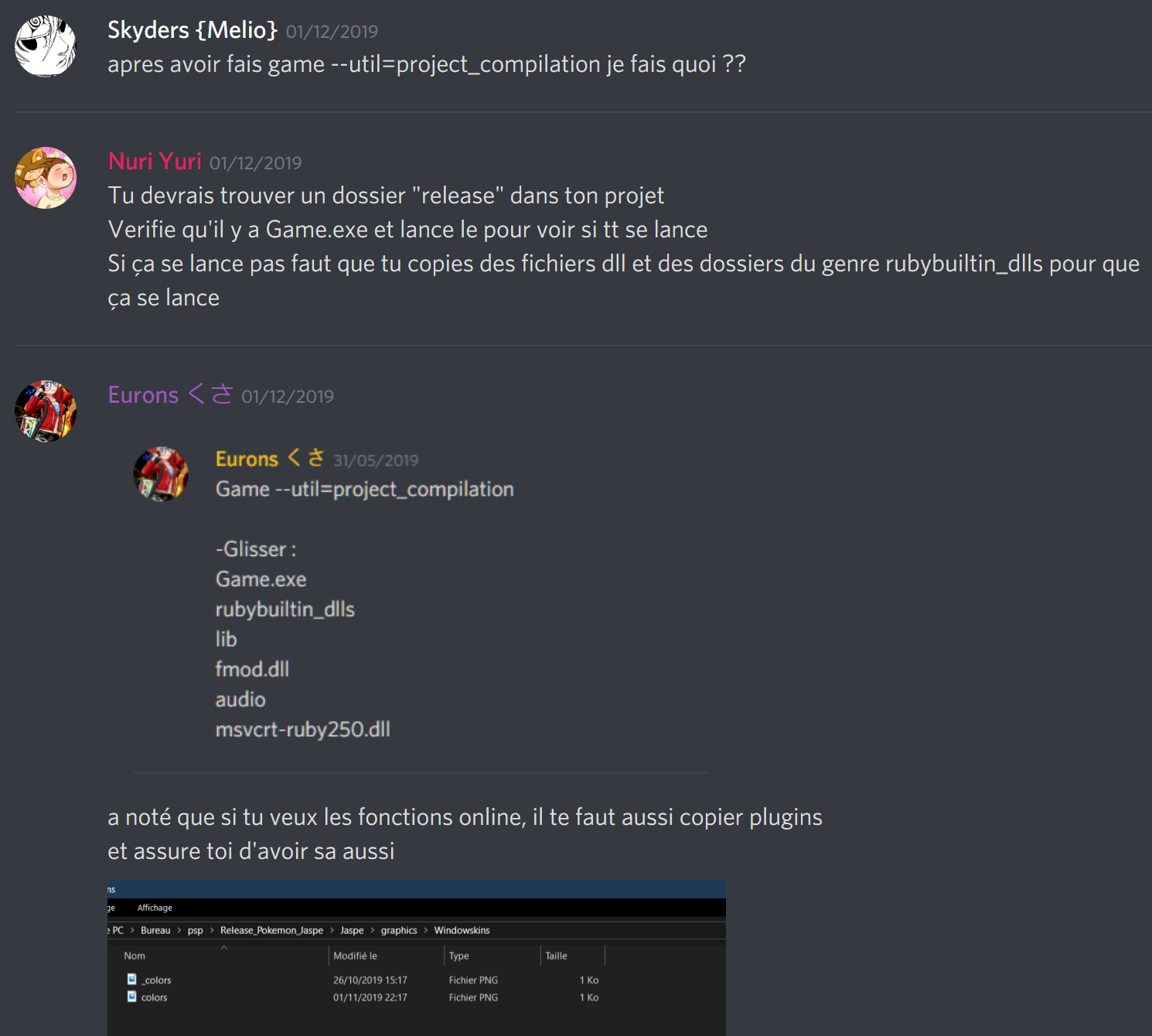 Le jeu ne se lance pas