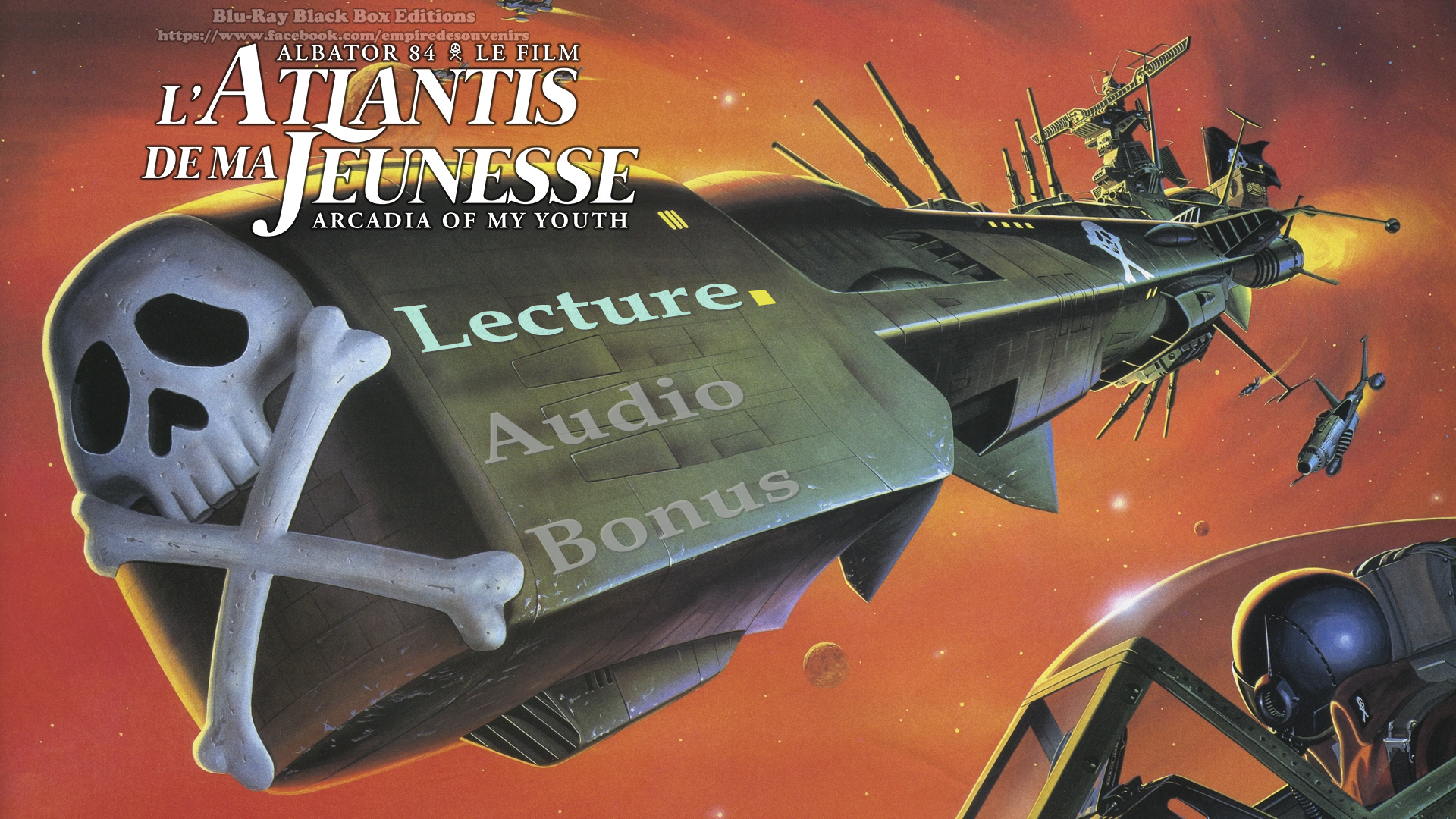 [Black Box] Albator 84 l'Atlantis de ma jeunesse, test Blu-Ray Z9ej