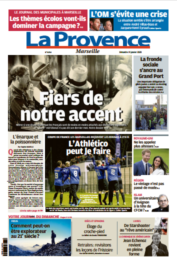 La Provence Marseille - Dimanche 19 Janvier 2020