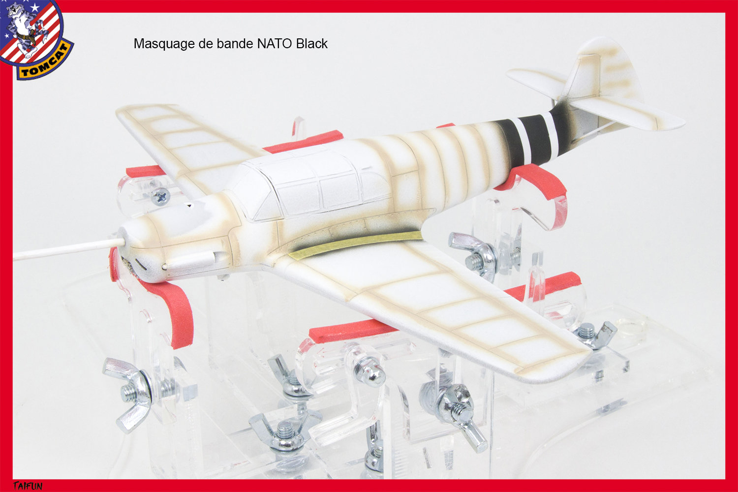 Bf-108 Taifun Eduard 1/48 Fini sur socle 5qxd