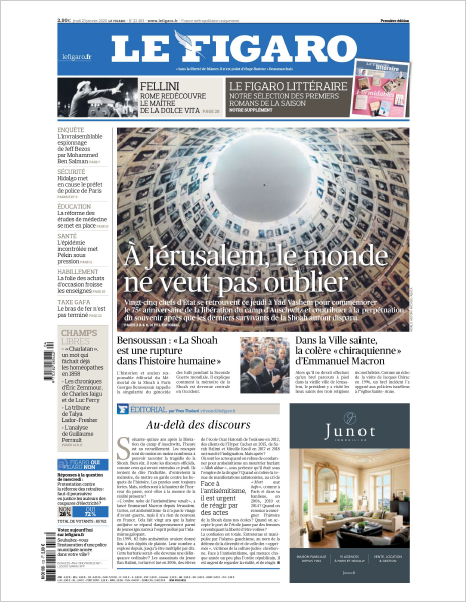 Le Figaro Du Jeudi 23 Janvier 2020