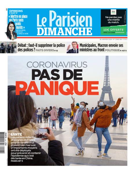 Le Parisien Du Dimanche 26 Janvier 2020