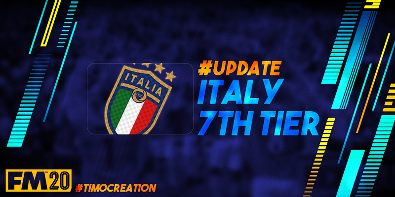 Football Manager 2020 League Updates - [FM20] Italie (D7) Prima Categoria - By @Timo@