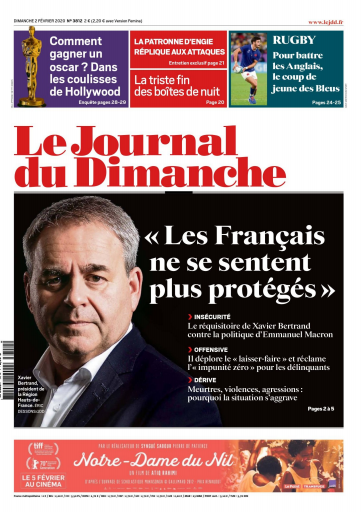 Le Journal Du Dimanche  2 Février 2020