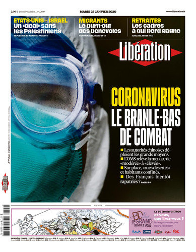 Libération Du Mardi 28 Janvier 2020