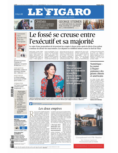 Le Figaro Du Mercredi 5 Février 2020