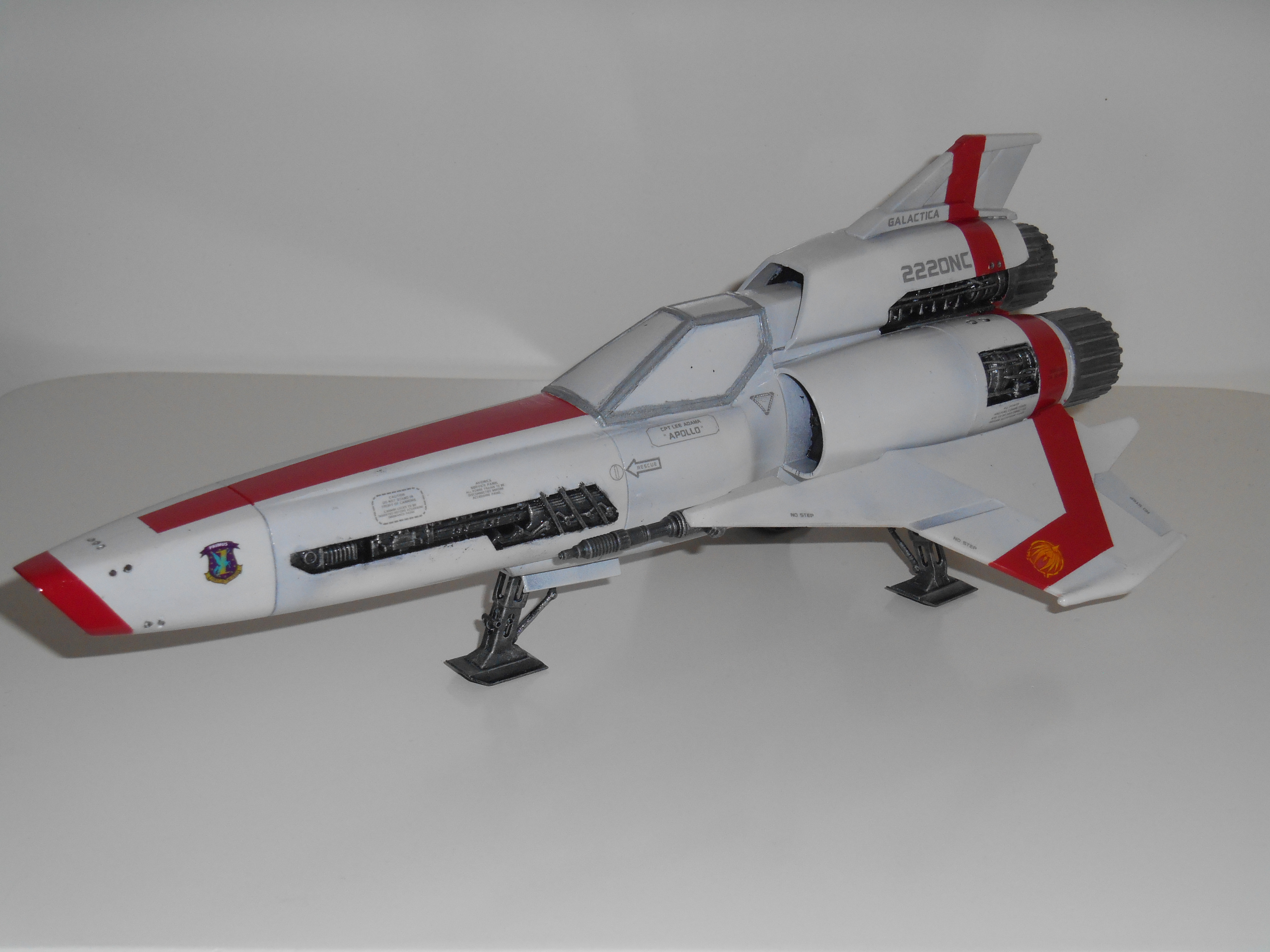 1/32 COLONIAL VIPER Mk II Galactica (Moebius) 47ve