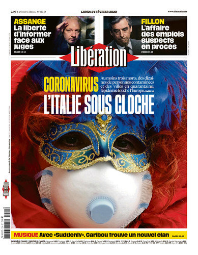  Libération Du Lundi 24 Février 2020