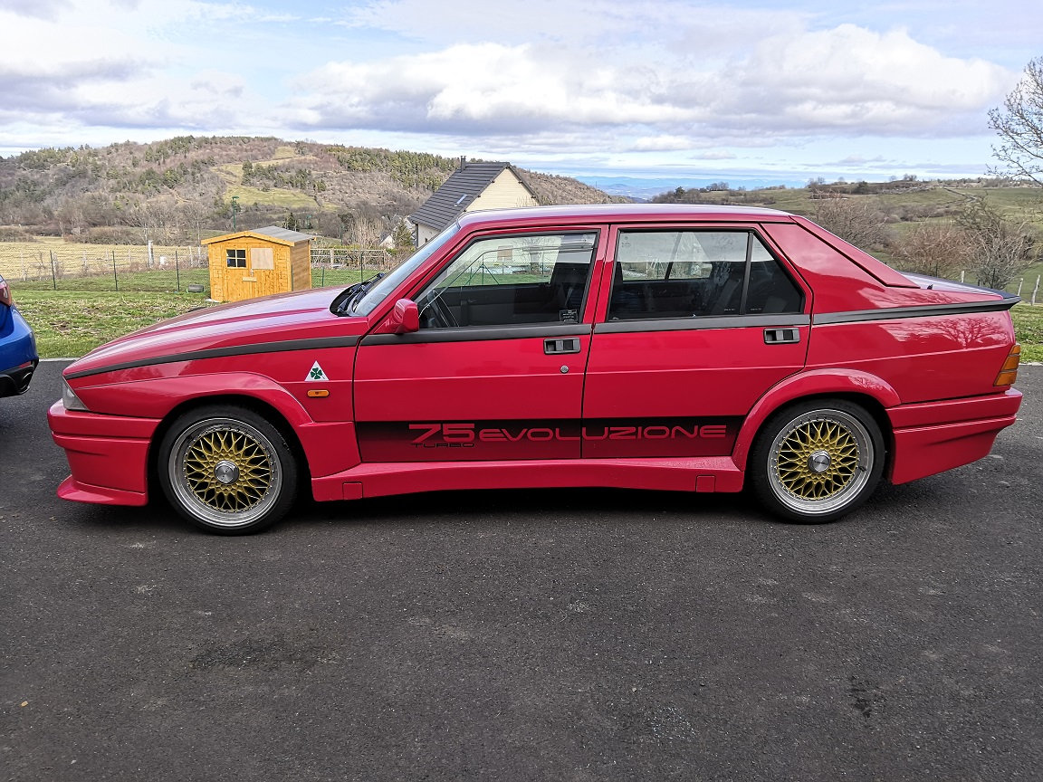 La FifouMobile !  (Alfa 75 turbo Evoluzione) - Page 37 68hm