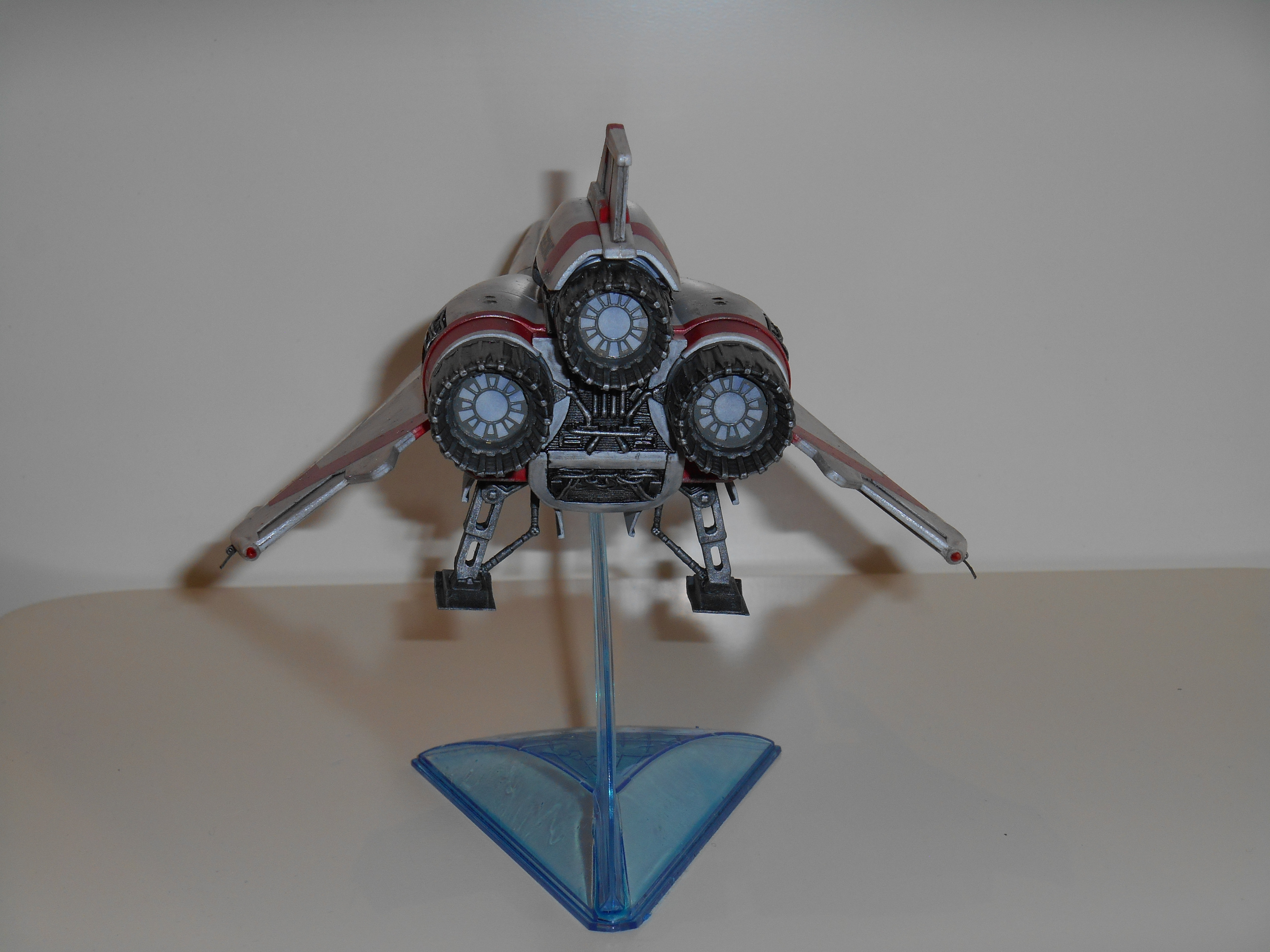 1/32 COLONIAL VIPER Mk II Galactica (Moebius) Ru1v