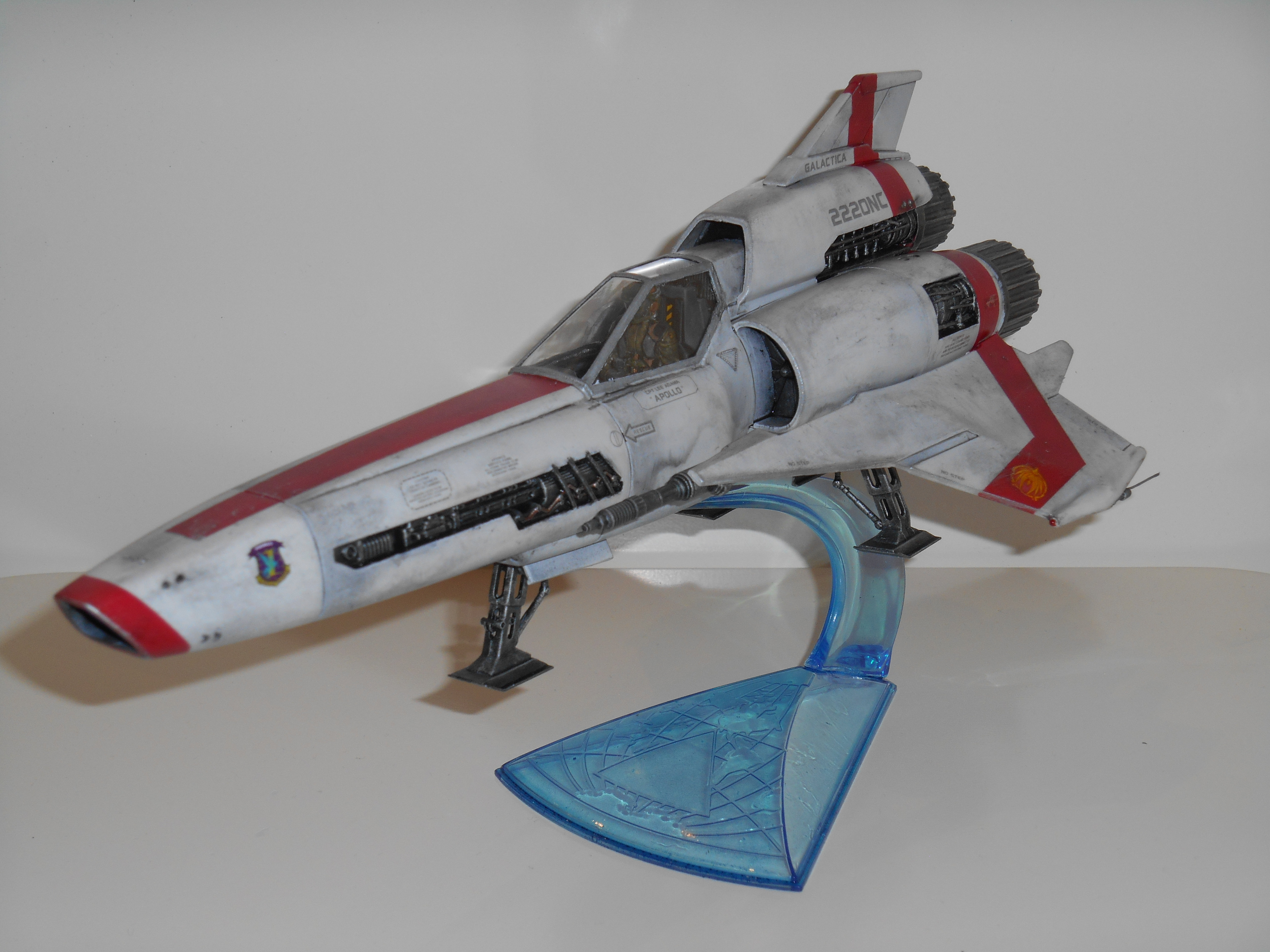 1/32 COLONIAL VIPER Mk II Galactica (Moebius) Uubi