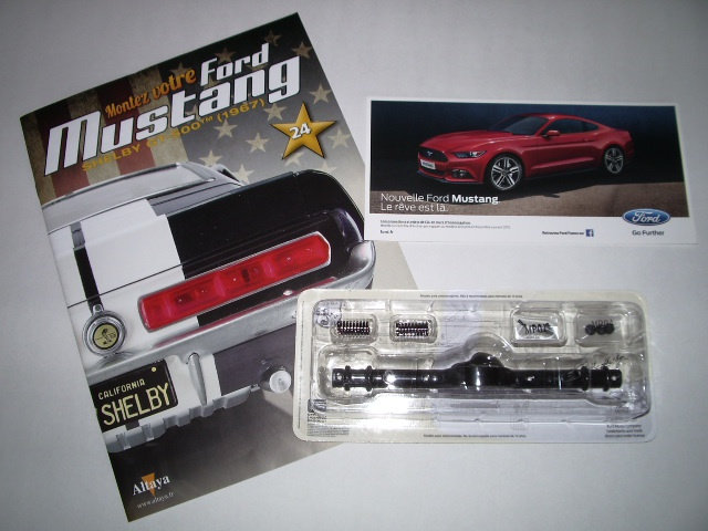 mustang SHELBY GT500 de 1967 au 1/8 Altaya  - Page 2 74lc