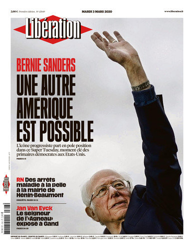 Libération Du Mardi 3 Mars 2020