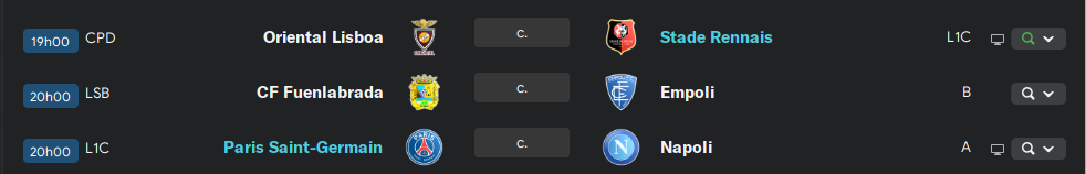 Deuxième match amical avant Samedi 12 h Llof