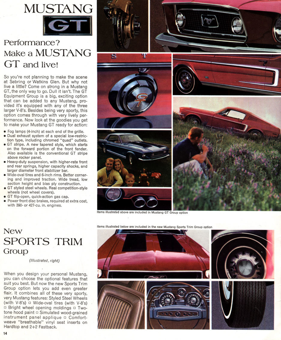 mustang GT 1968 de chez revell au 1/25 .  7jmb