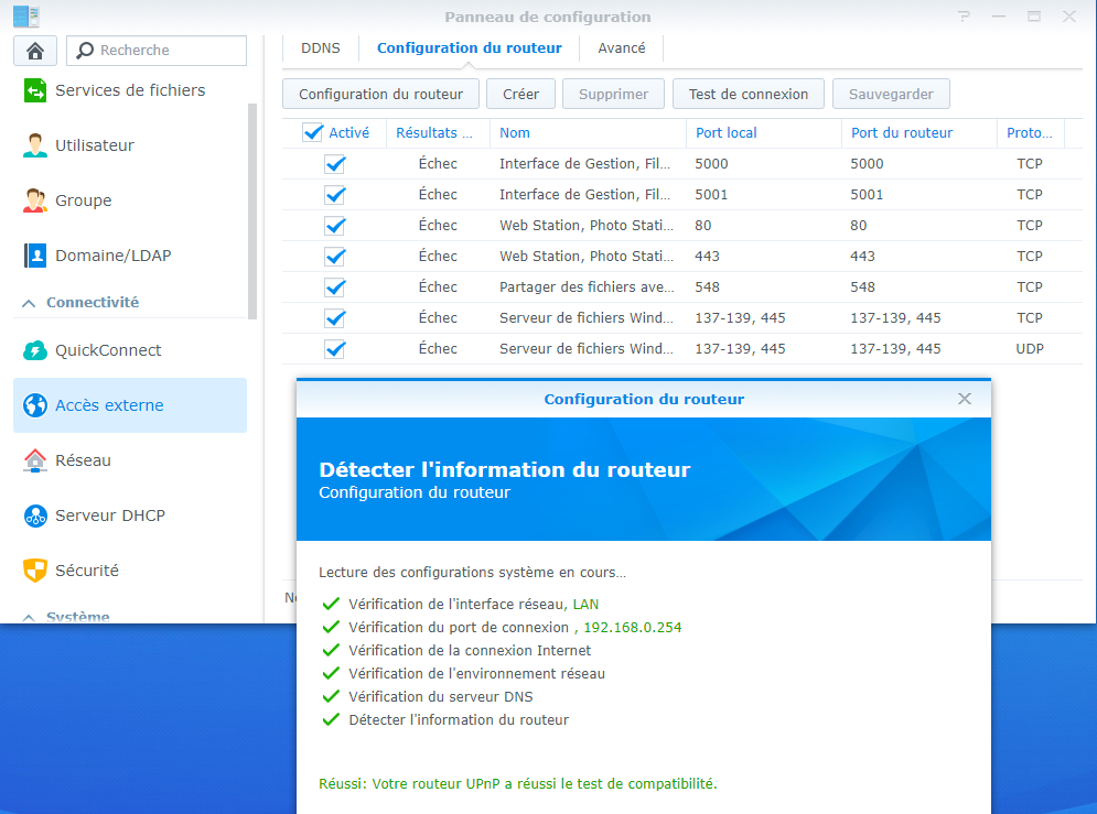 installer, configurer et dépanner le serveur nas synology