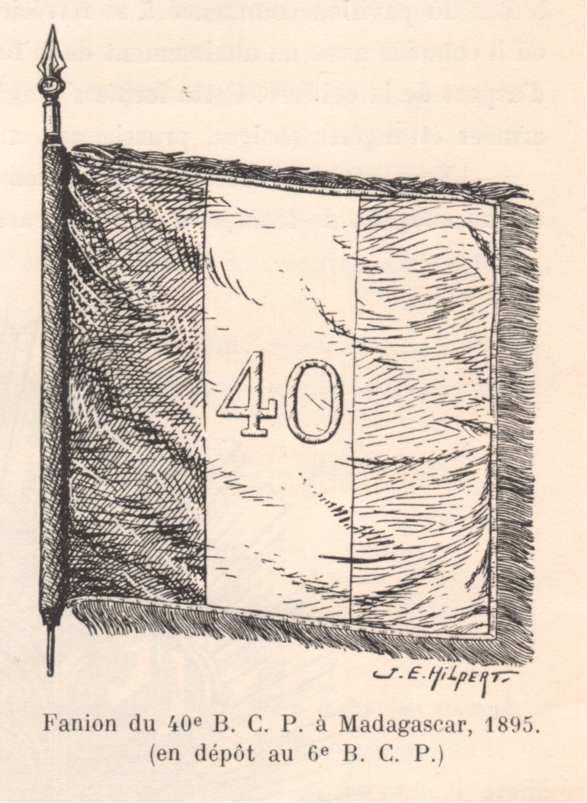 40 e BCP à Majunga mai 1895 487f