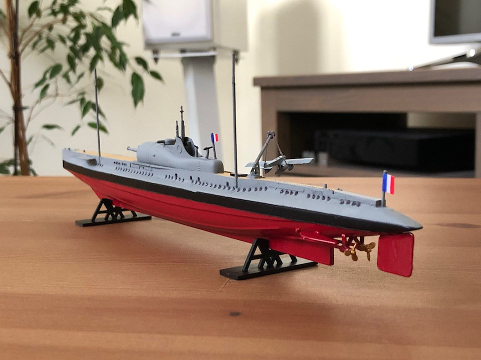 1/400 Croiseur sous-marin "Surcouf" (Heller) 9xu9