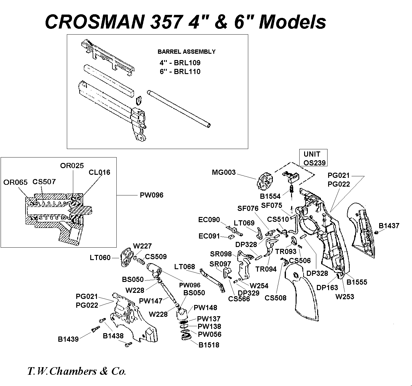 Crossman 357 problème droigt élévateur O76u