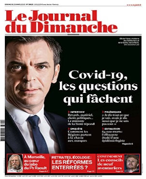 Le Journal Du Dimanche N°3820 Du 29 Mars 2020