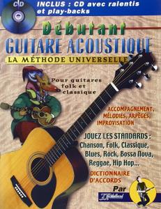 JJ Rébillard, "Débutant guitare acoustique. Livre + CD"