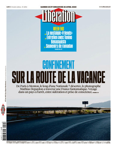 Libération Du Samedi 25 & Dimanche 26 Avril 2020