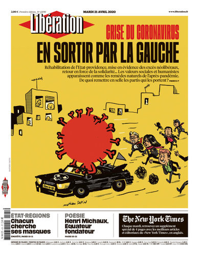  Libération Du Mardi 21 Avril 2020