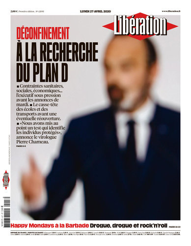  Libération Du Lundi 27 Avril 2020