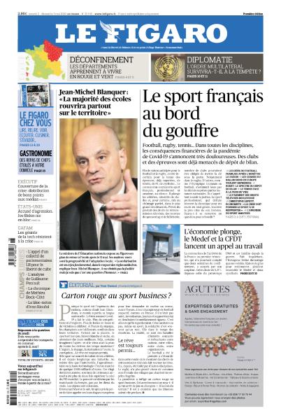 Le Figaro Du Samedi 2 & Dimanche 3 Mai 2020