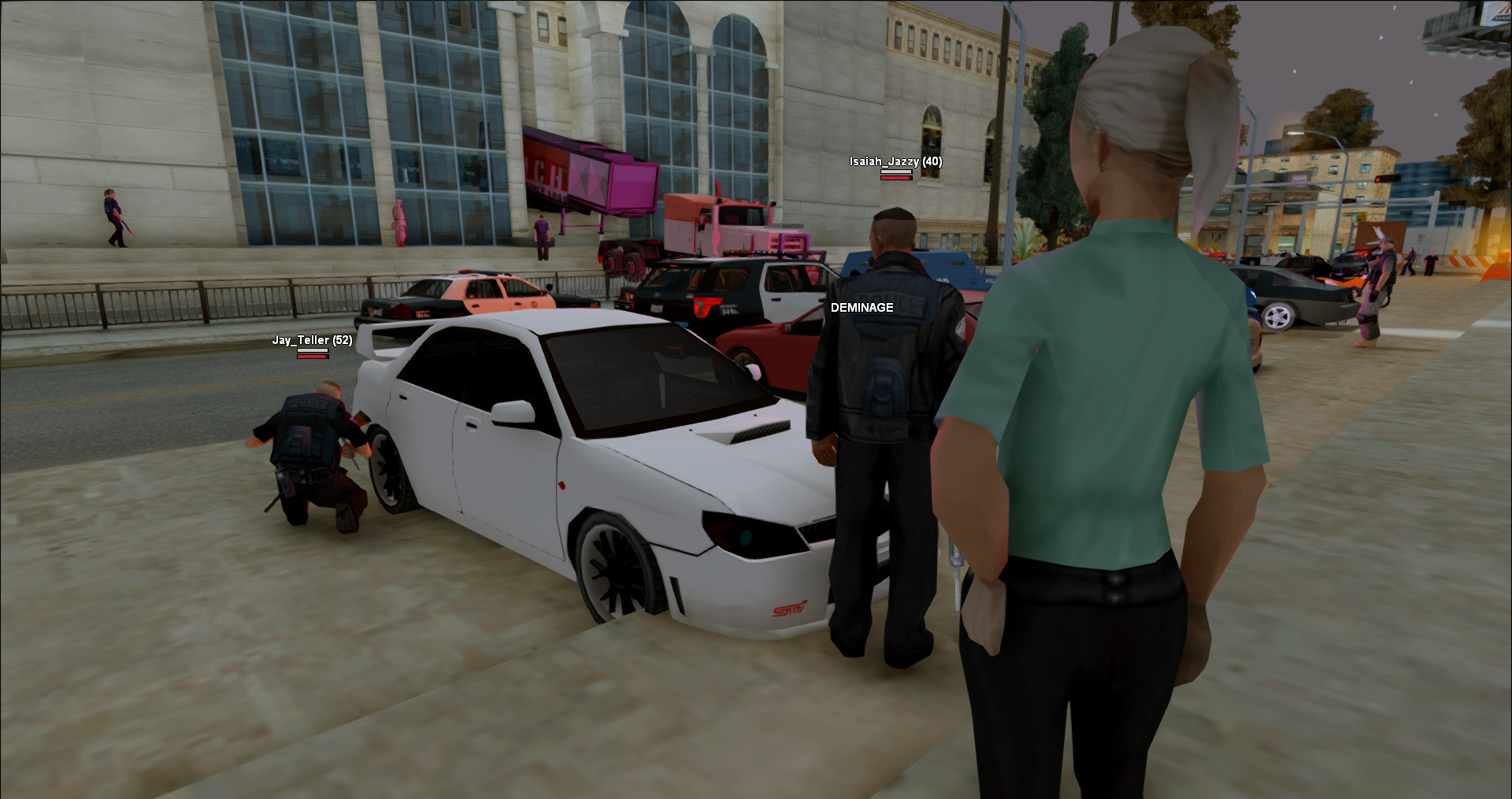 Event IC | Prise d'otage à la Mairie et arrivée du gouverneur de San Andreas Nauw