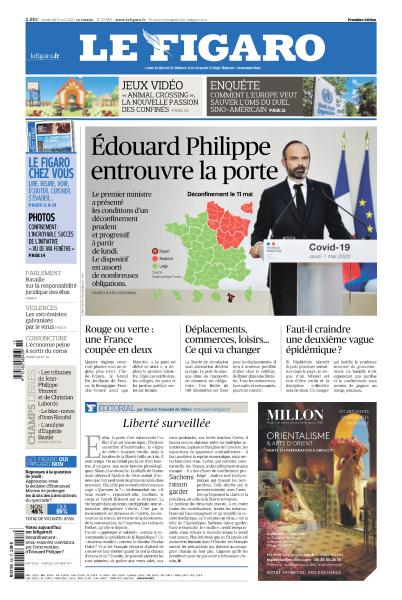 Le Figaro & 3 Supplément spécial Du Vendredi 8 Mai 2020