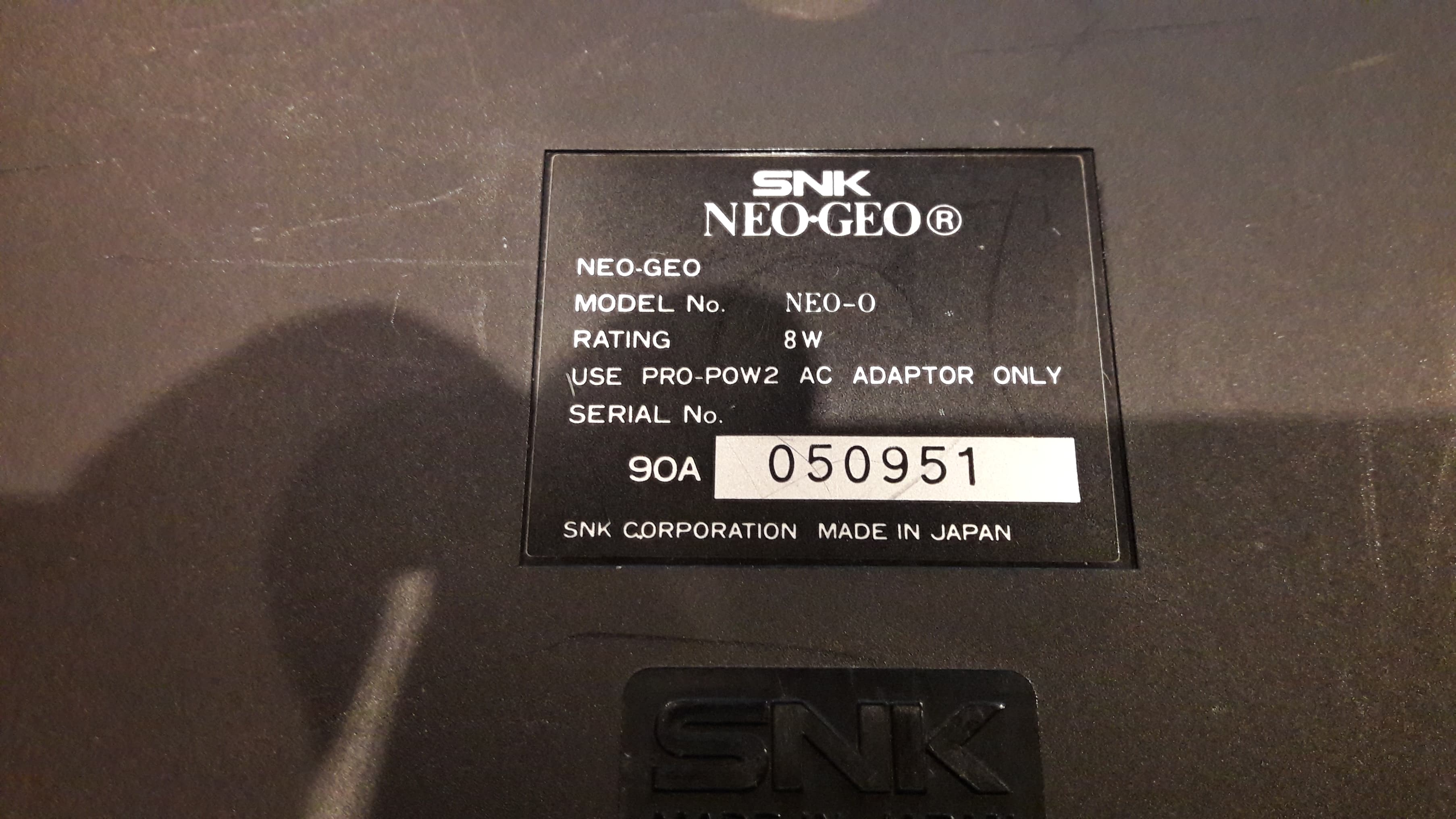Ma Neo Geo AES toute fraiche... ne fonctionne pas! Help! Efc2