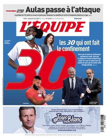 L’Équipe Du Vendredi 8 Mai 2020