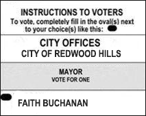 ▽ élection du maire de Redwood Hills 3nzb