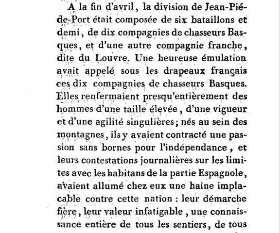 Chasseurs basques 1796- Harispe Lm41