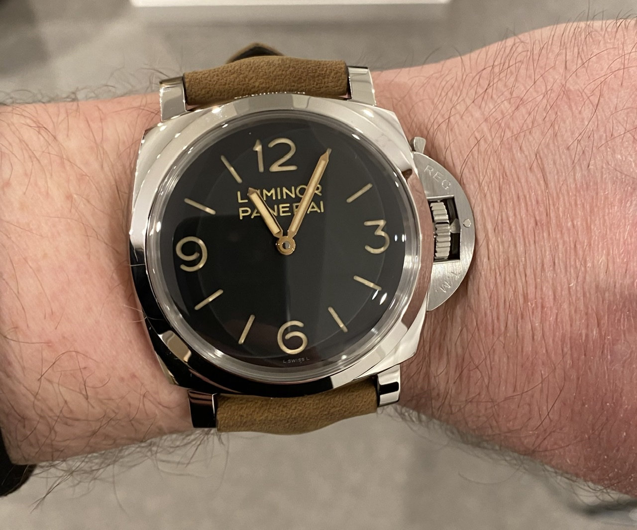 possesseurs de Luminor 47 mm et taille de poignet (besoin de vous) Rewr